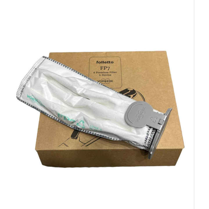 Sacchetti Originali Vorwerk Filtrello FP7 Premium per Folletto VK7