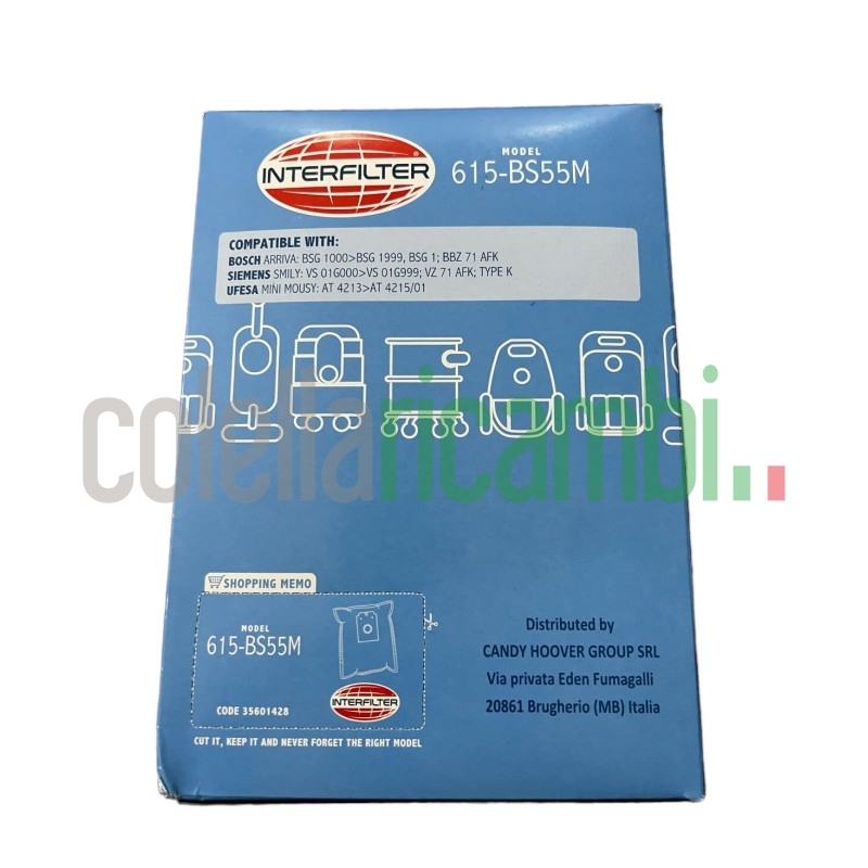 Sacchetti Adattabile Bosch Siemens