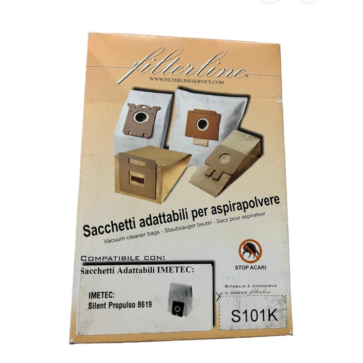 Sacchetti Adattabile Filterline Per Aspirapolvere Imetec Samsung