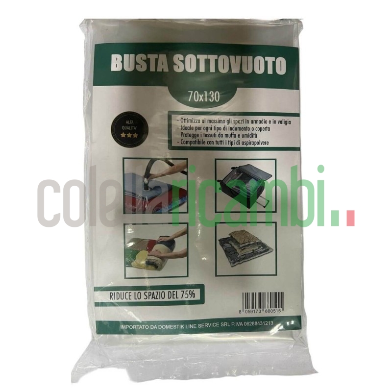 Sacchetti Buste Sottovuoto  Spazio Facile 70x130cm (1 Pz.)
