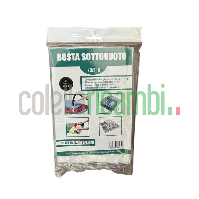 Sacchetti Buste Sottovuoto  Spazio Facile 70x110cm (1 Pz.)