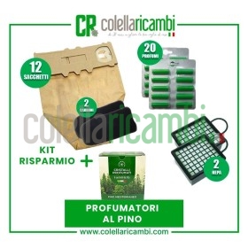 Kit Risparmio Ricambi Folletto Compatibili VK130 VK131