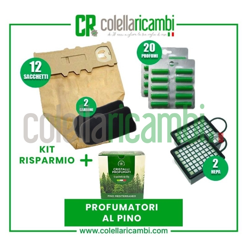 Kit Risparmio Ricambi Folletto Compatibili VK130 VK131