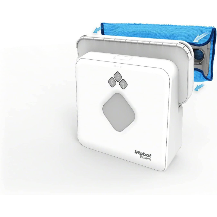iRobot Kit Panni Microfibra 3 Wet Originale per Aspirapolvere Braava 320 e 380