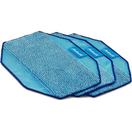 iRobot Kit Panni Microfibra 3 Wet Originale per Aspirapolvere Braava 320 e 380