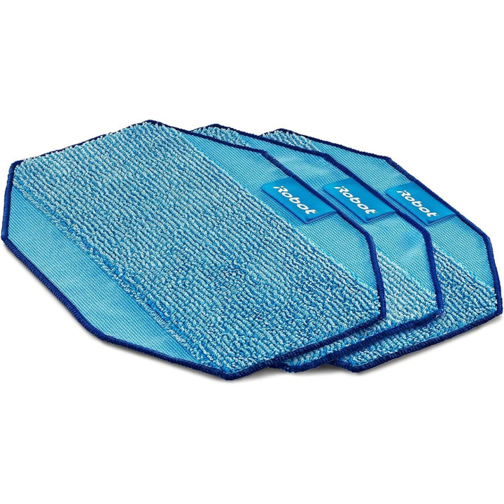 iRobot Kit Panni Microfibra 3 Wet Originale per Aspirapolvere Braava 320 e 380