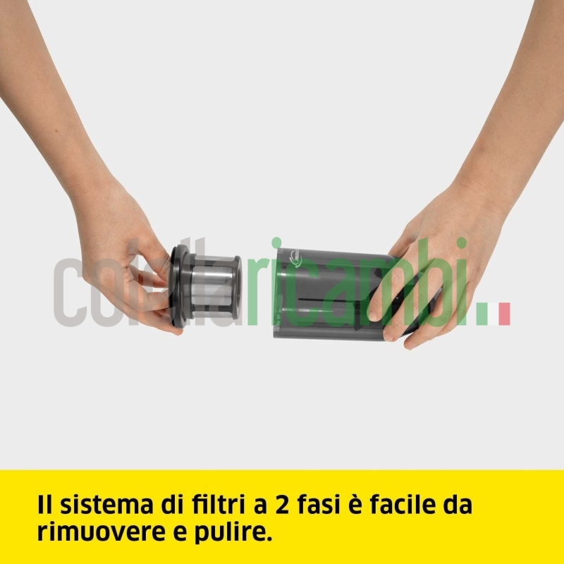 Kärcher Aspirabriciole a Batteria CVH 2