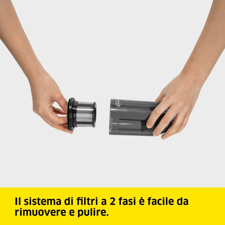 Kärcher Aspirabriciole a Batteria CVH 2