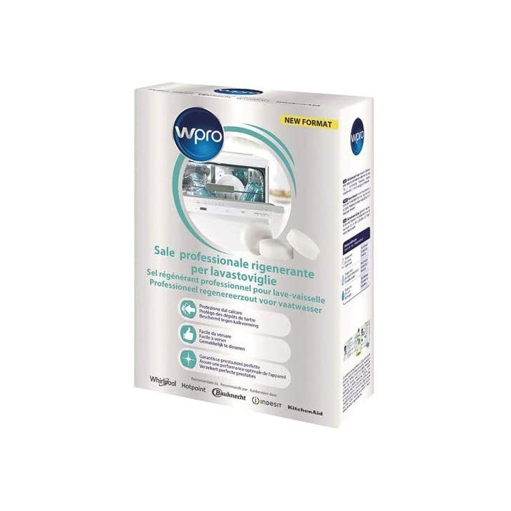 Pastiglie di Sale per lavastoviglie Originale W-PRO C00092099