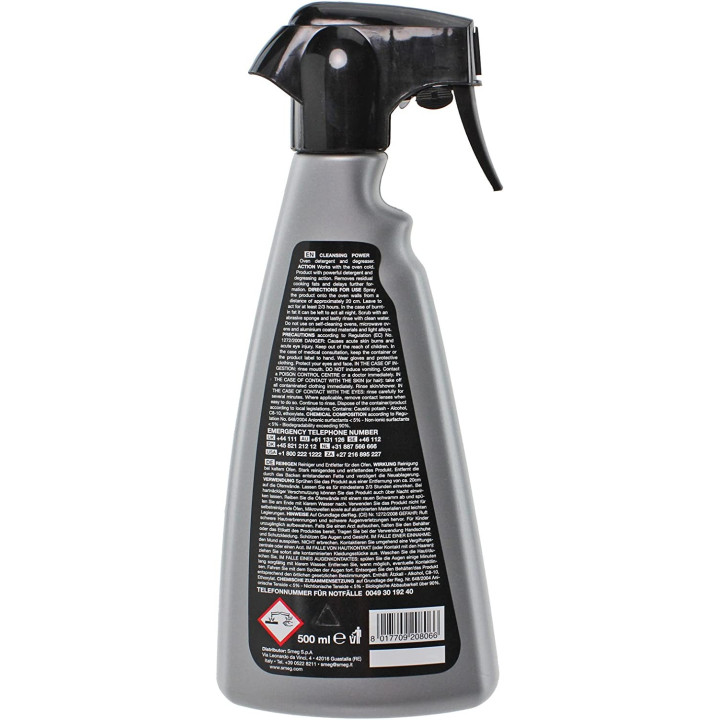 Vendita Smeg Flacone spray Pulizia Forno Originale Conf 500ML x2
