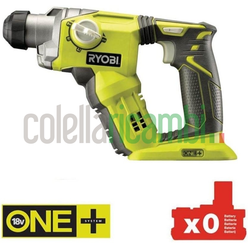 R18SDS-125S Ryobi Tassellatore 4 Modalita'