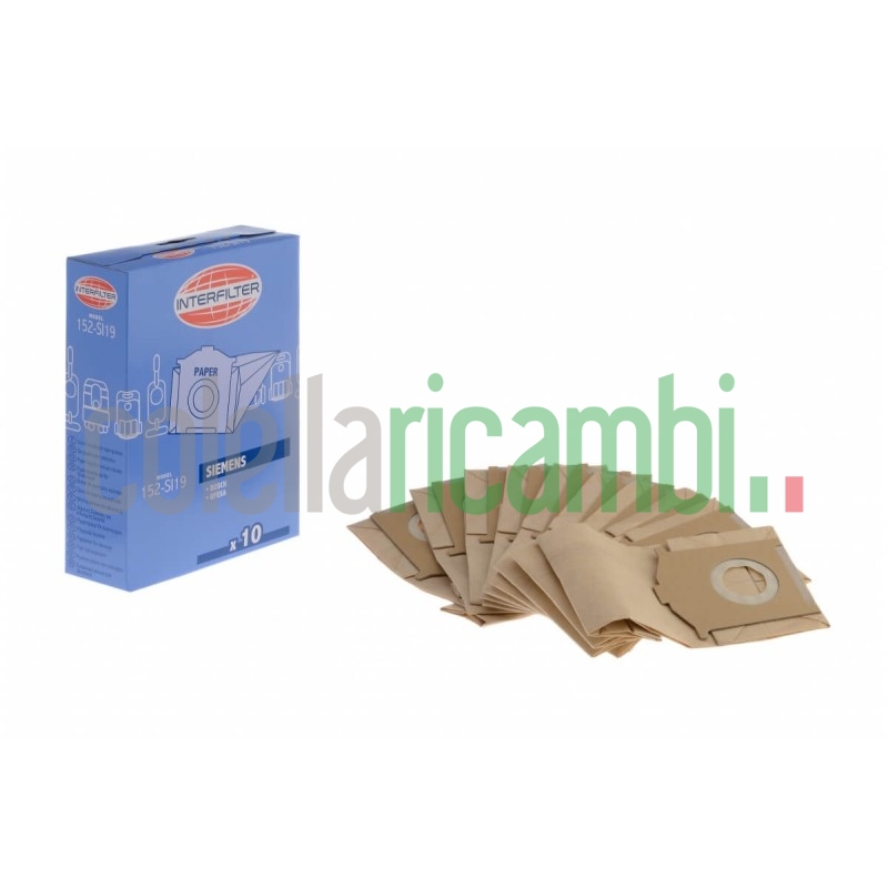 Sacchetti Interfilter 10 Sacchi Siemens 152-SI19