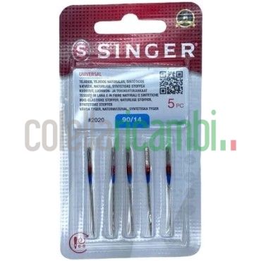 Aghi Singer Universal Tessuti Lana Sintetico 2020 90/14