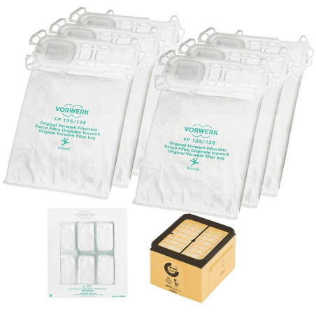 Kit Accessori Avilia Per Aspirapolvere Folletto VK130-VK150 – Tubo Flessibile, Bocchetta, Pennello E Lancia