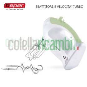 Sbattitore 5 Velocità Turbo ABS 250W Beper