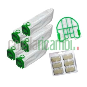 Kit Risparmio Adattabile Aspirapolvere Folletto Vb100