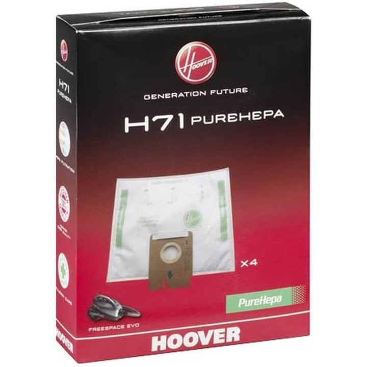 Hoover H71 Sacchetti Originali in Microfibra Pure EPA