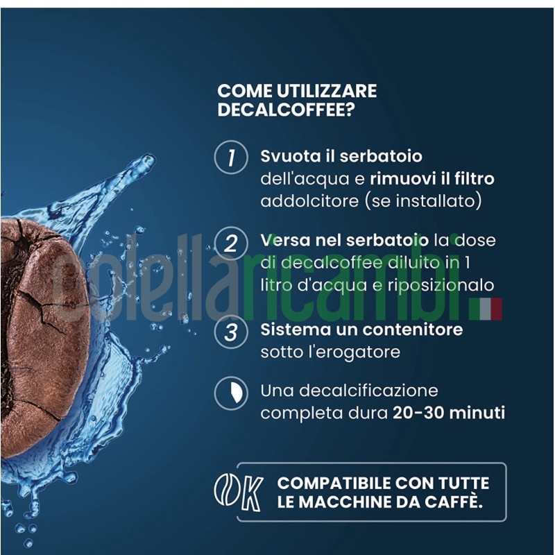 Decalcificante DECALCOFFE Per Macchina da Caffe