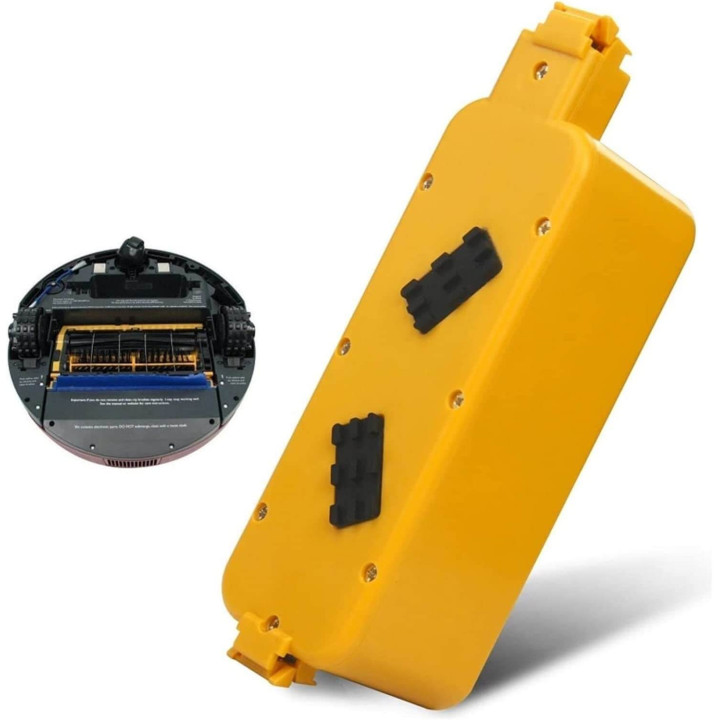 Batteria Ni-MH da 4000 mAh 14,4 V Compatibile con IRobot Roomba Serie 400