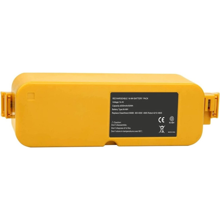 Batteria Ni-MH da 4000 mAh 14,4 V Compatibile con IRobot Roomba Serie 400