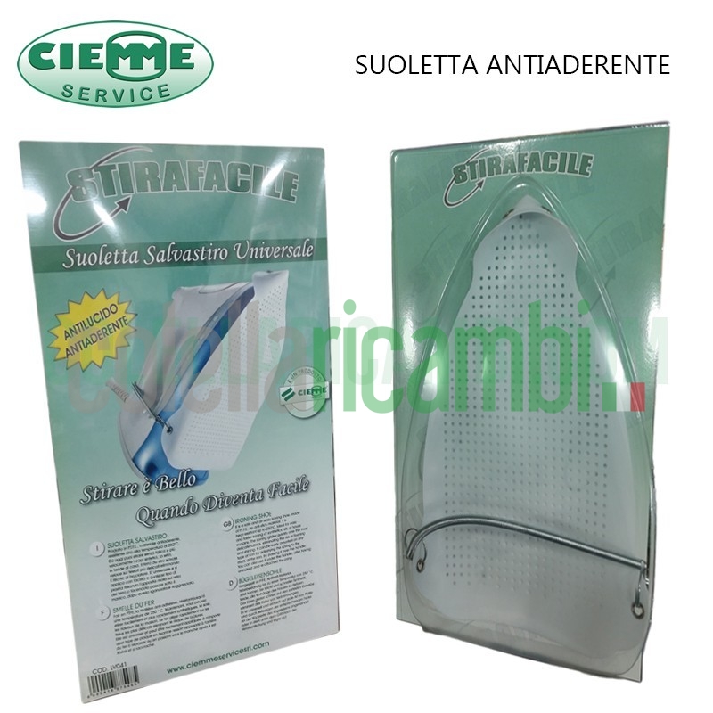 Suoletta Salvastiro Universale Antiaderente Antilucido Stira Facile