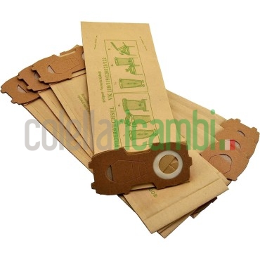 Sacchetti Compatibili per Vorwerk Folletto VK120 121 122 (8 PZ)