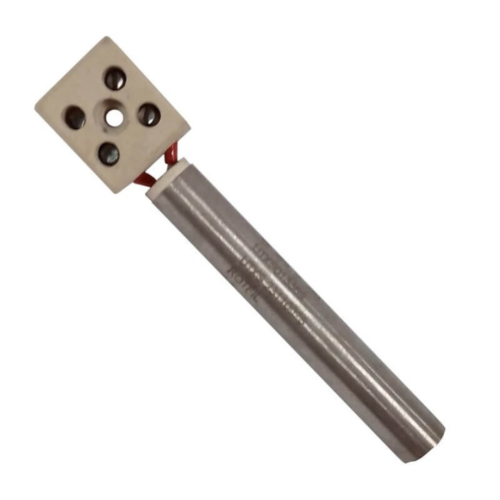 Resistenza Accensione Diametro 12,5Mm Lunghezza 80Mm 250W Con Morsetto Ceramico