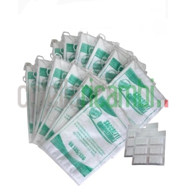 Kit Risparmio 12 Sacchetti in Microfibra 12 Profumi Per Folletto Vk 135 Vk 136