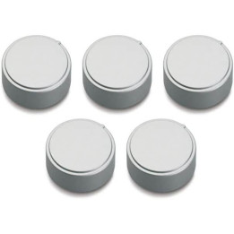 Kit Manopola Inox Adattabile Ariston 5pezzi C00111686