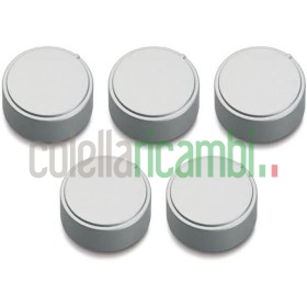 Kit Manopola Inox Adattabile Ariston 5pezzi C00111686