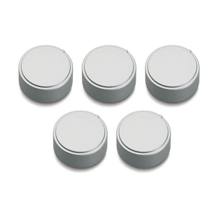 Kit Manopola Inox Adattabile Ariston 5pezzi C00111686