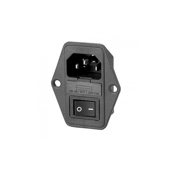 Interruttore Presa con Portafusibile Stufe a Pellet F605