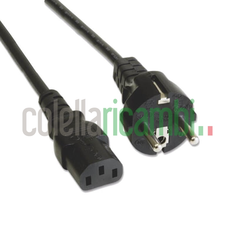 Cavo Alimentazione 3X0,75Mm, 2Mt Spina Shuko Iec Stufe a Pellet 14705007