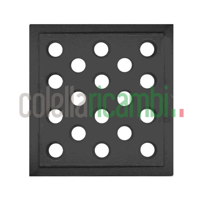 Griglia In Ghisa 160X160 Con Fori 15Mm Stufe a Pellet 14810023