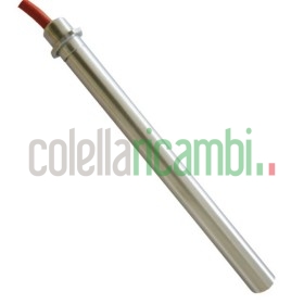 Resistenza Con Flangia, Diametro 12,5Mm, Lunghezza 170Mm, 350Watt. Stufe a Pellet 14701022