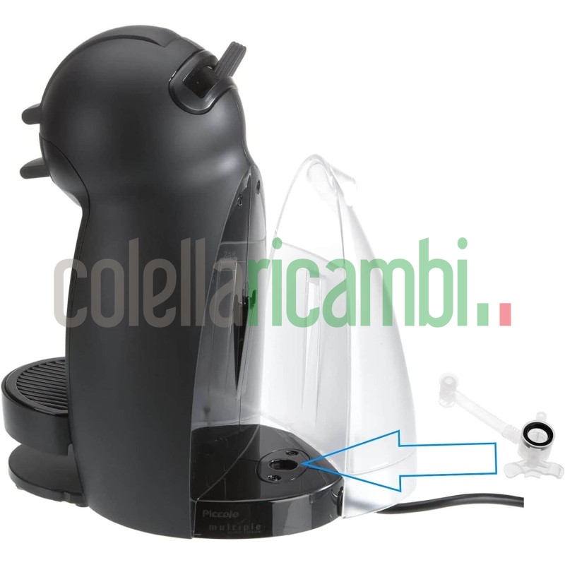 Connettore acqua macchina da caffè De Longhi Dolcegusto EDG100 EDG200 WI1007