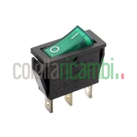 Interruttore Luminoso Verde 16a. Ferro da Stiro Stirolux F028V