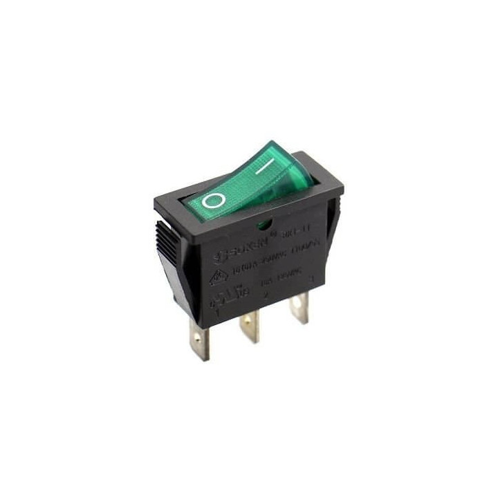 Interruttore Luminoso Verde 16a. Ferro da Stiro Stirolux F028V