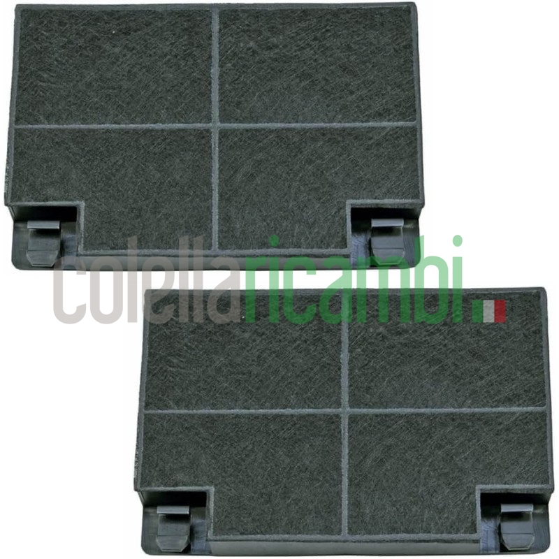 Whirlpool Wpro Set filtri a Carbone Attivo Filtro 2 Pezzi C00385096