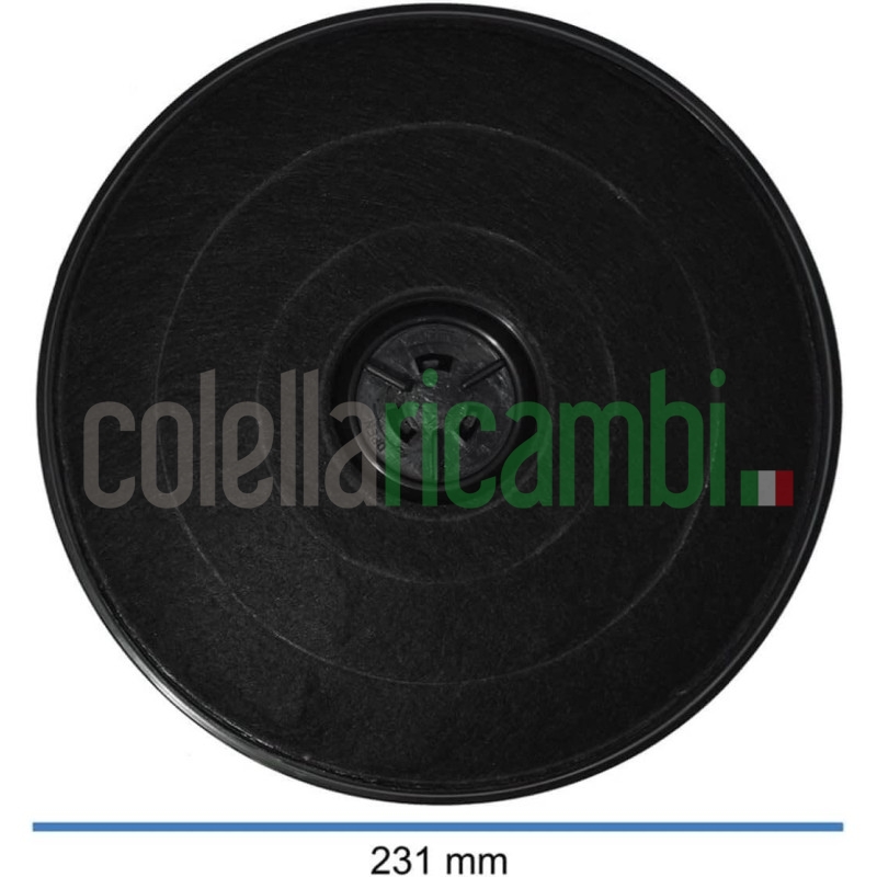 Filtro a carbone tipo E233 Wpro C00383475