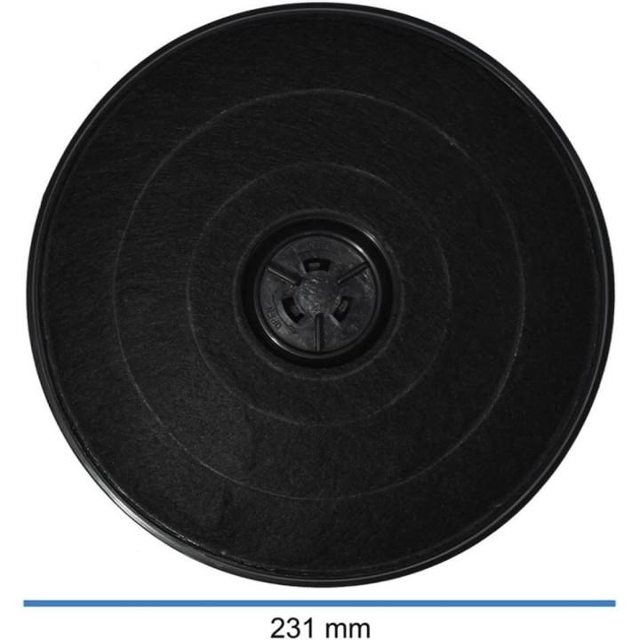 Filtro a carbone tipo E233 Wpro C00383475
