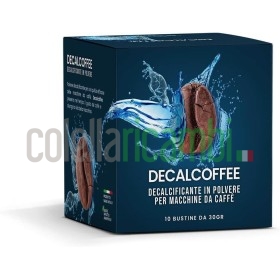 Decalcificante in Polvere per Macchine da Caffè - 10 Bustine da 30 gr di decalcificante biodegradabile