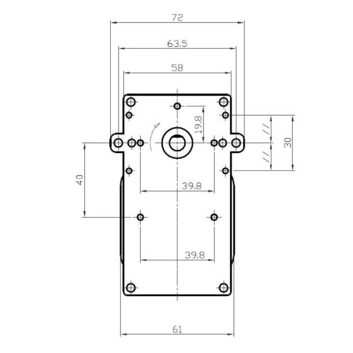 Motoriduttore Kenta K9115101 2,5Rpm H30 Stufe a Pellet 14702052