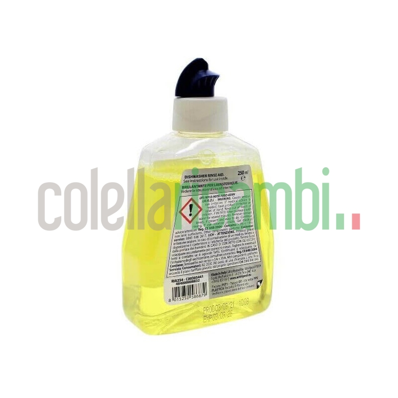 Wpro Professional Brillantante Lavastoviglie Limone Elimina il Calcare 250ml C00385441