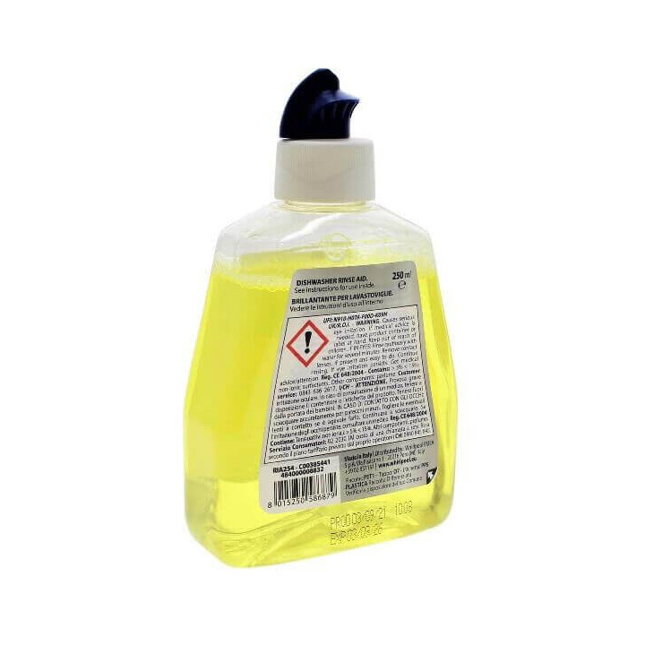 Wpro Professional Brillantante Lavastoviglie Limone Elimina il Calcare 250ml C00385441