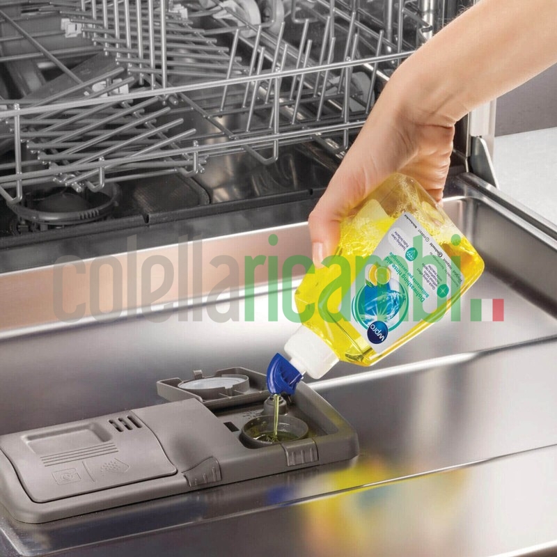 Wpro Professional Brillantante Lavastoviglie Limone Elimina il Calcare 250ml C00385441