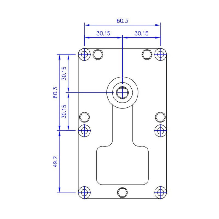 Motoriduttore T3 5,3Rpm Pacco50mm Albero 8,5 Spianato - Rotazione Oraria.Ungaro - Lincar - Moretti Stufe a Pellet 14702010