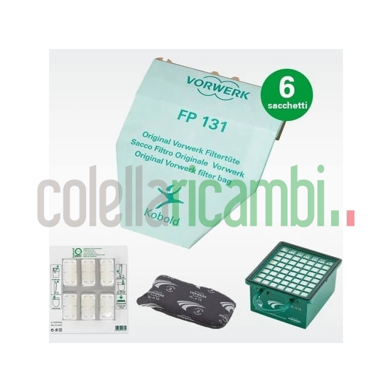 Set Farfalla Vorwerk Folletto VK130 VK131