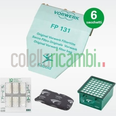 Set Farfalla Vorwerk Folletto VK130 VK131