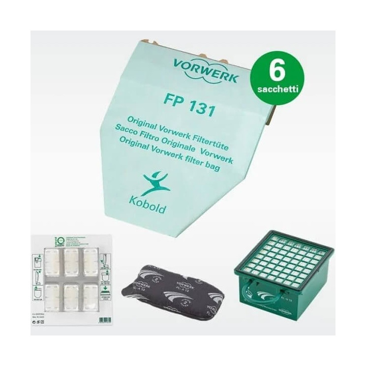 Set Farfalla Vorwerk Folletto VK130 VK131